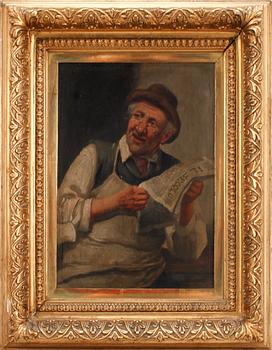 KONSTANTIN STOITZNER, olja på pannå, 2 st, signerade.