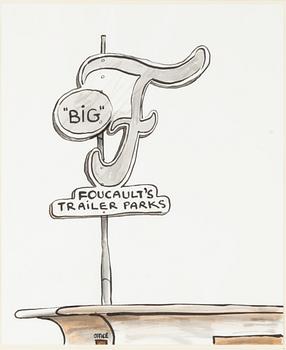 Olav Westphalen, mixed media on paper, signed and dated -98 verso.