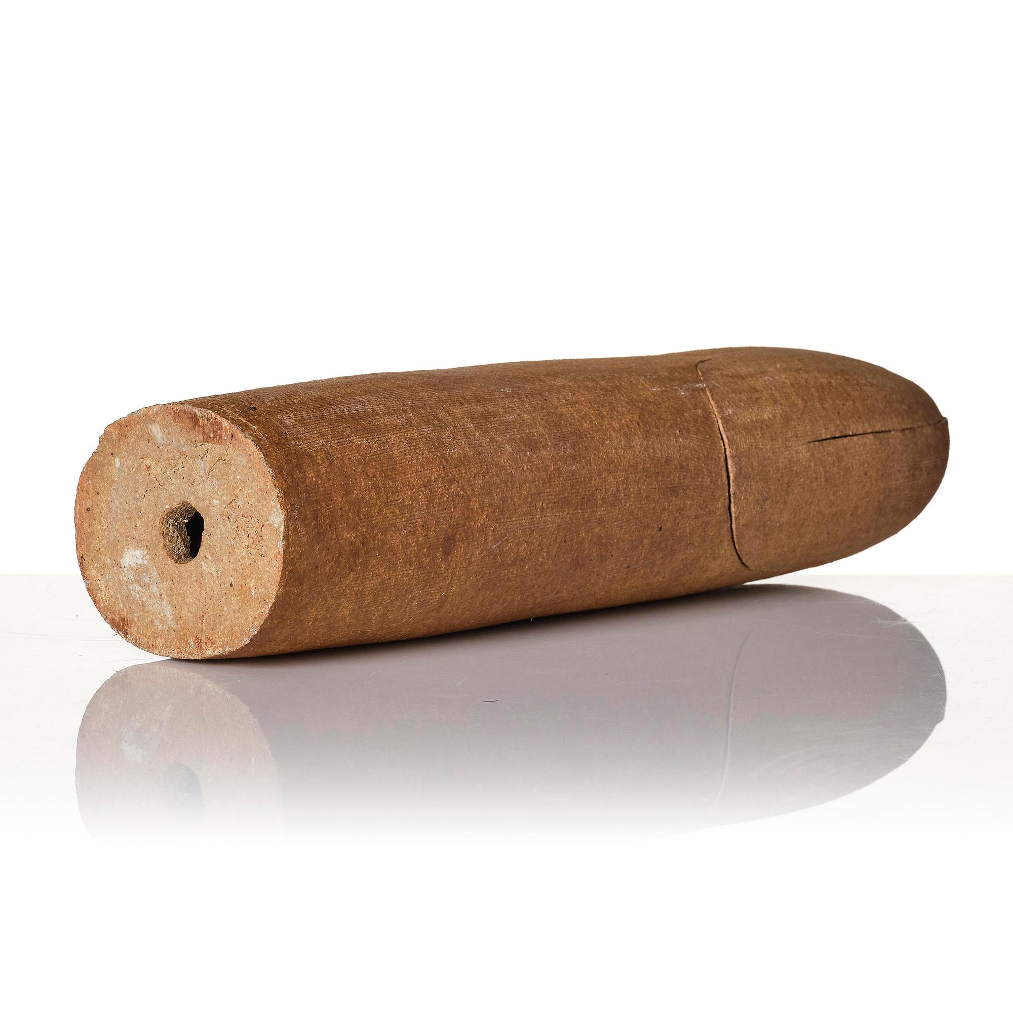 Stig Lindberg, unik skulptur, chamotterat oglaserat stengods, Gustavsbergs Studio 1970.