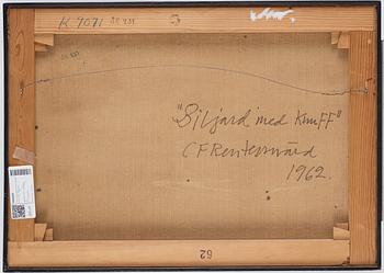 Carl Fredrik Reuterswärd, "Biljard med knuff".
