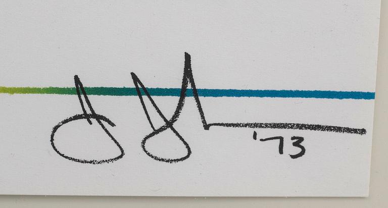 Jasper Johns, ”Cup two Picasso” -73.