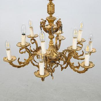 TAKLAMPA Louis XV-stil 1900-talets början.