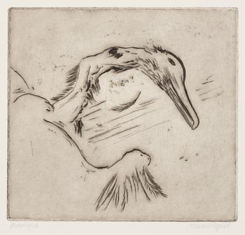 Hans Wigert, "Oljedöd svan".