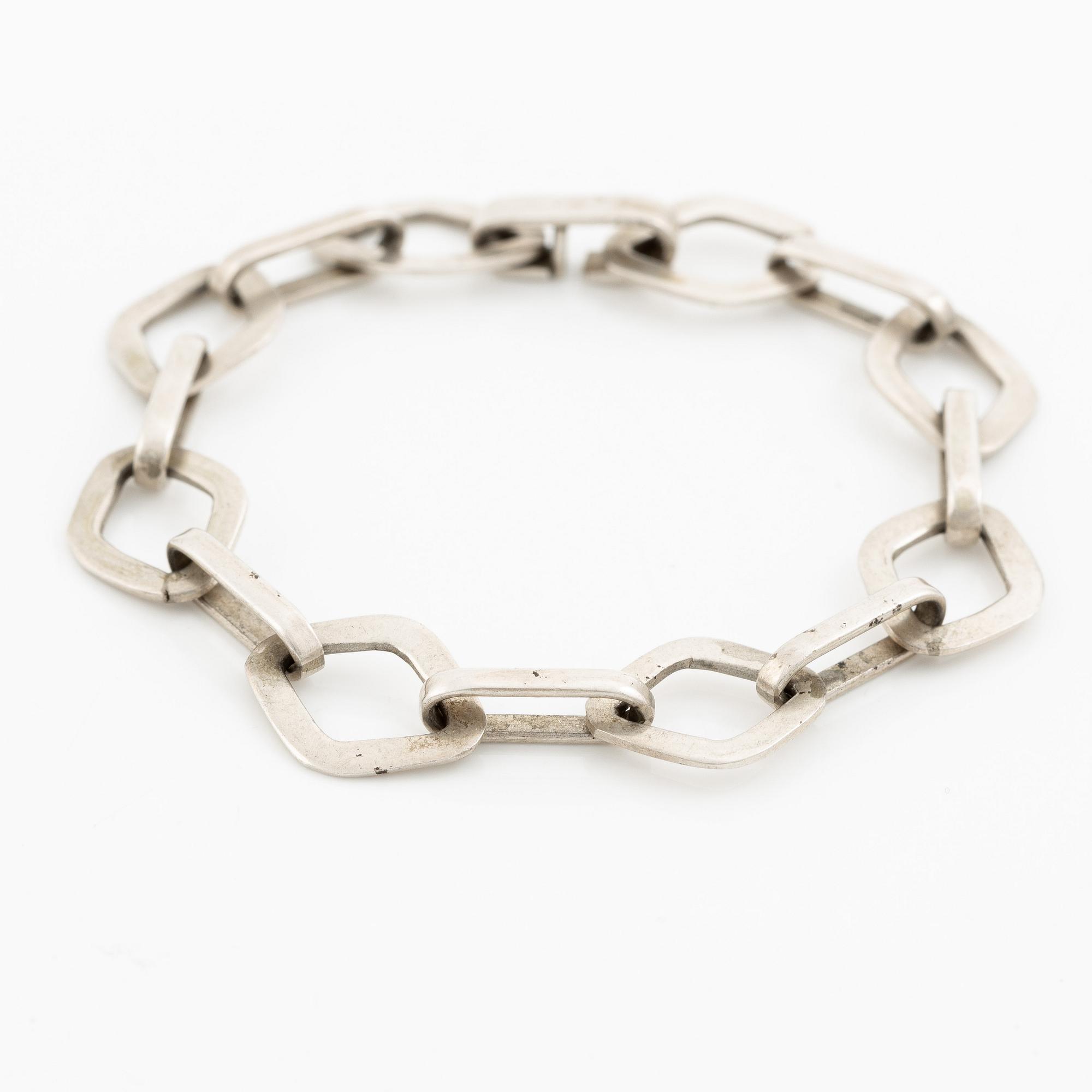 Sven-Erik Högberg, bracelet, silver.