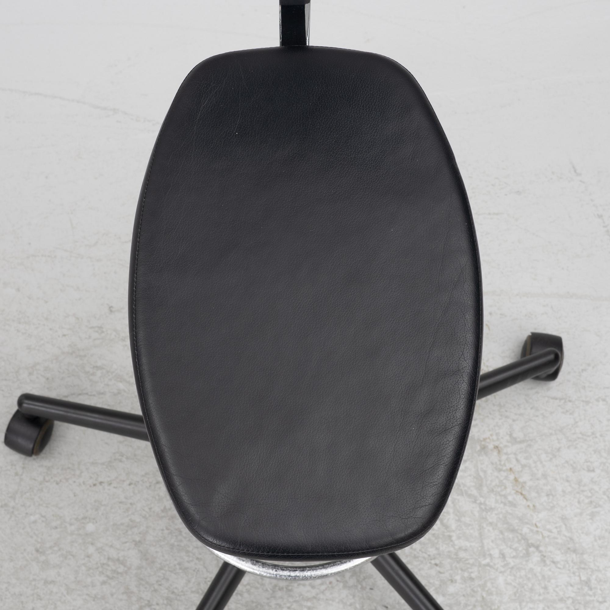 George Nelson, a pair of 'Perch Stool' swivel chairs, Vitra, 2002.