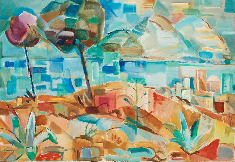 Jules Schyl, Motif from Mallorca.