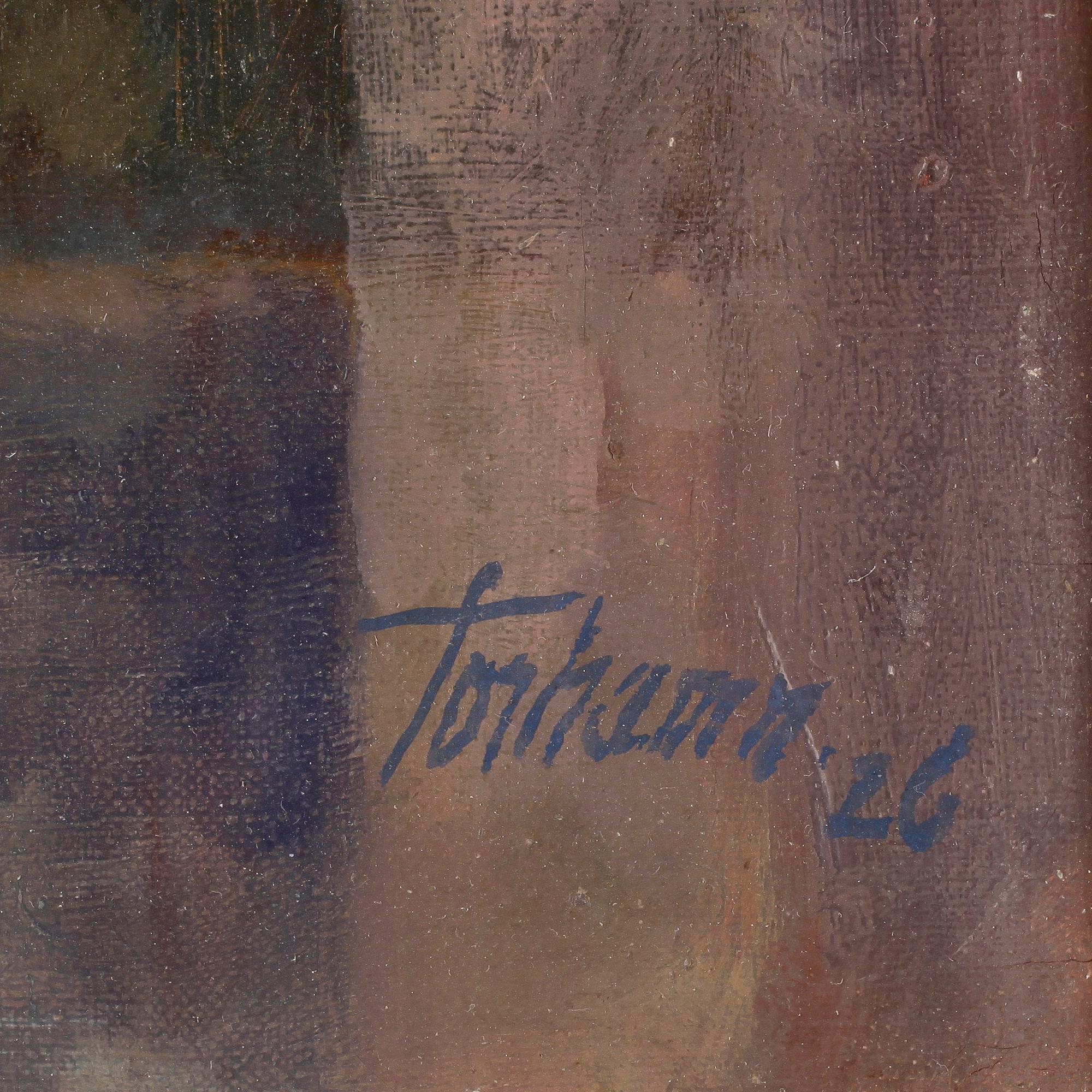 GUNNAR TORHAMN, olja på duk, signerad.