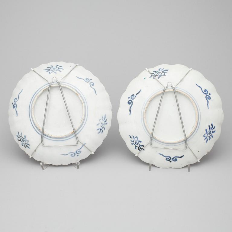 FAT, 3 st, porslin, Imari, Japan, 1800-tal.