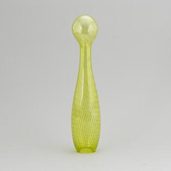 GUNNEL SAHLIN, a signed glass sculpture, Kosta Boda.