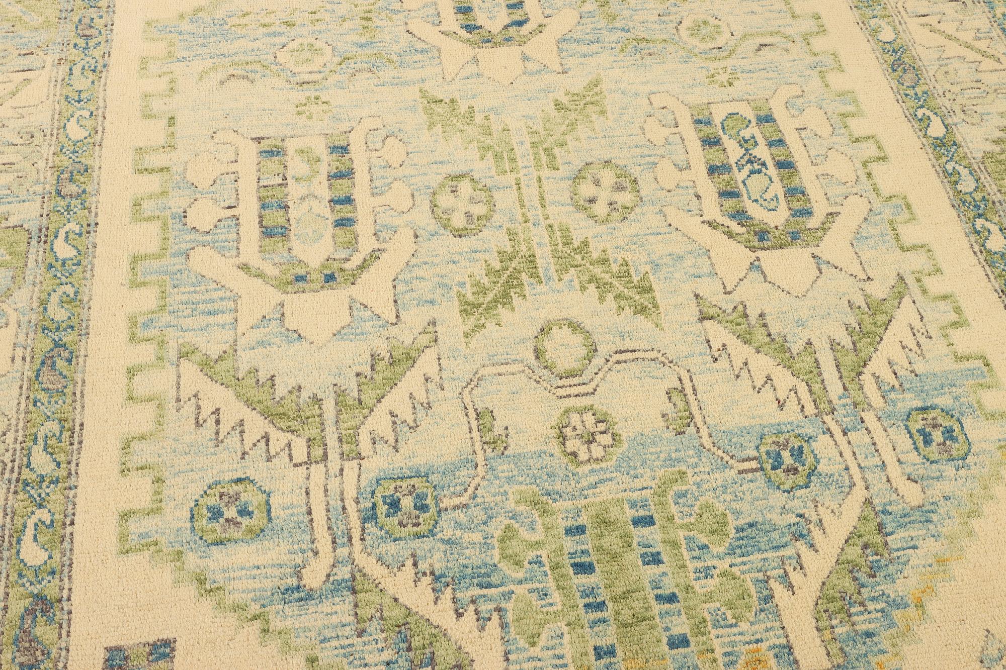 A Kazak carpet, c. 299 x 200 cm.
