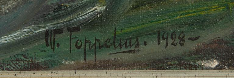 Woldemar Toppelius, Rannikkokalliot.