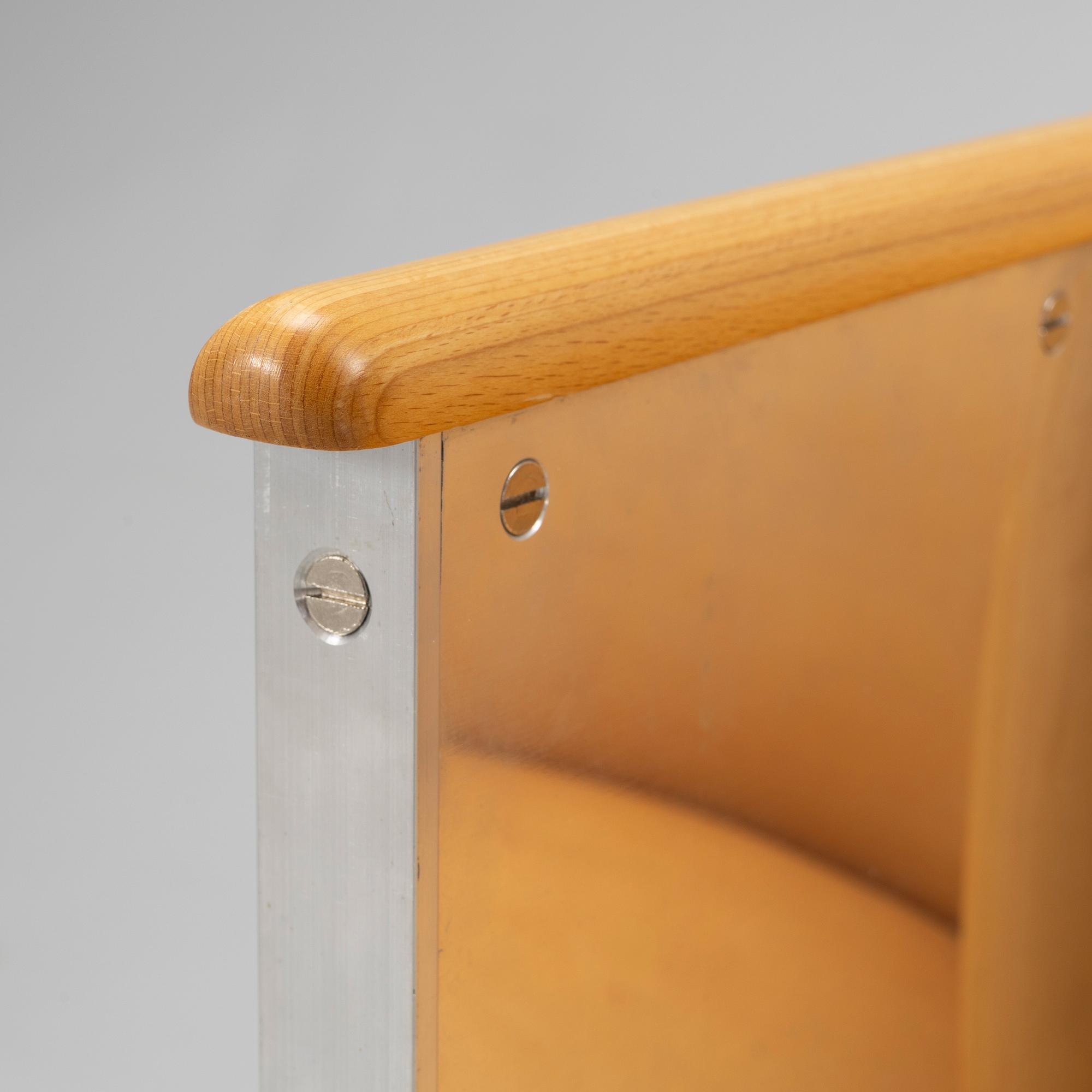 Mats Theselius, fåtöljer, ett par, "Aluminiumfåtölj", Källemo, Värnamo, efter 1990.