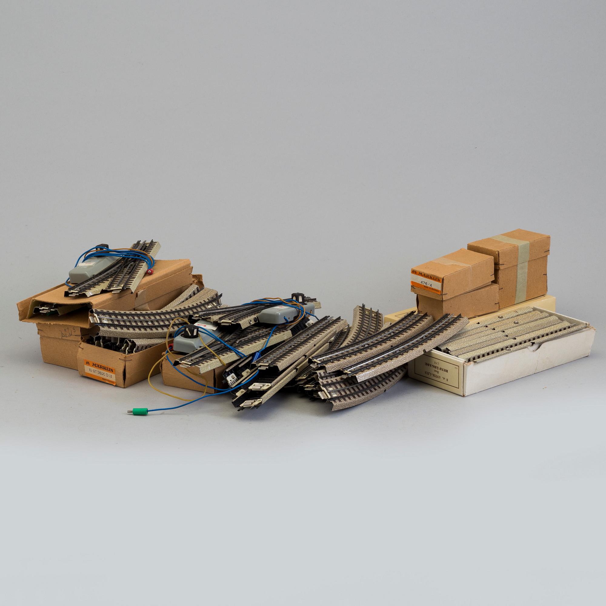 MÄRKLIN TRAIN-SET. 1950s/60s.