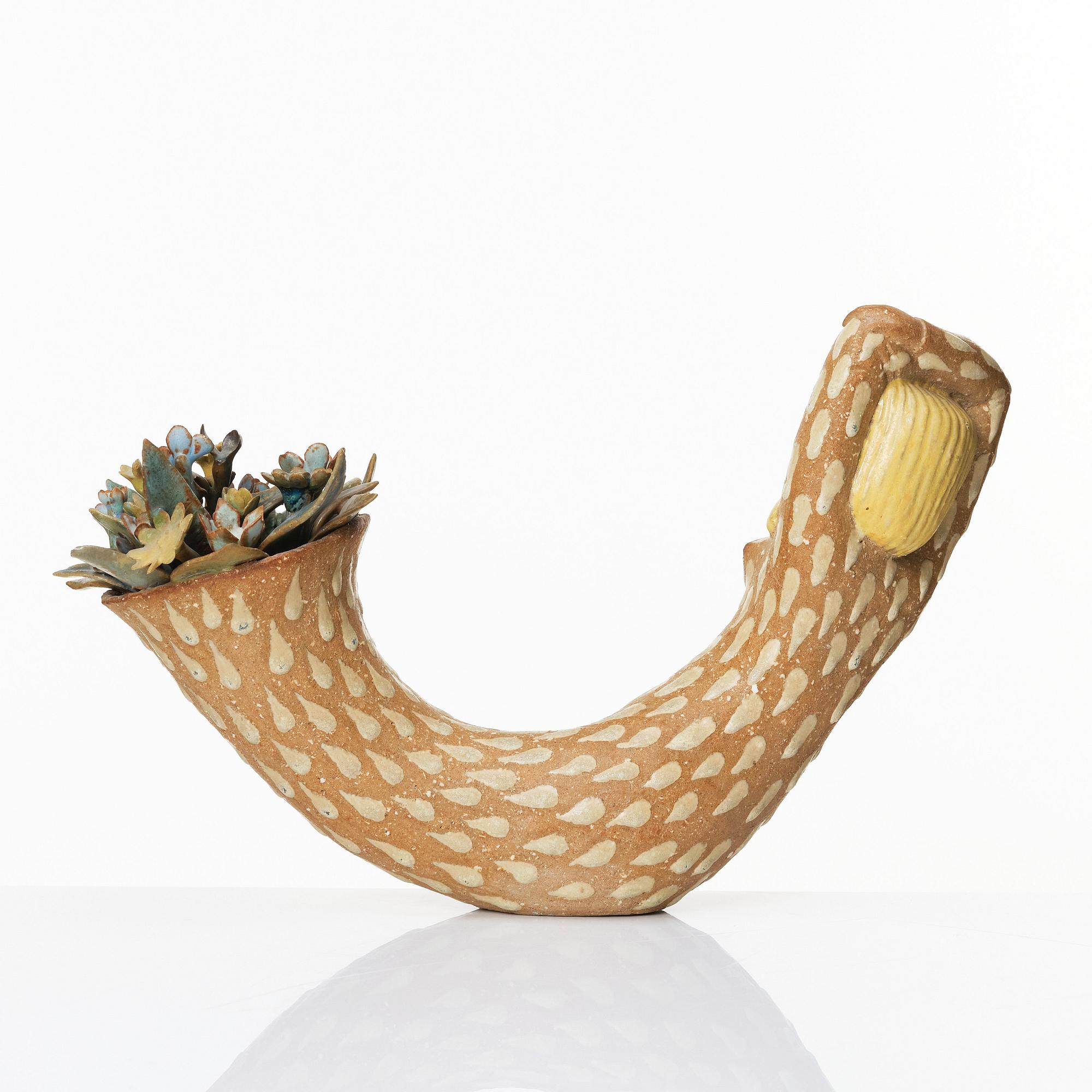 Stig Lindberg, a stoneware sculpture, Gustavsberg studio, Sweden 1940s.
