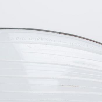 SKÅL, glas, 3343, signerad Tapio Wirkkala - Iittala, 1950-tal.