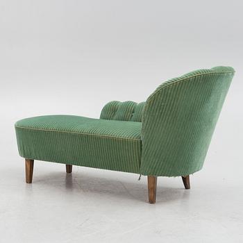 Chaise longue/daybed, Swedish Modern, first half of the 20th century.