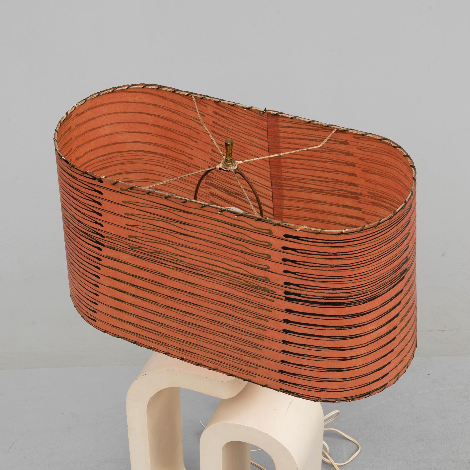 BORDSLAMPA, Underwriters Laboratories inc,  USA, 1900-talets anda hälft.