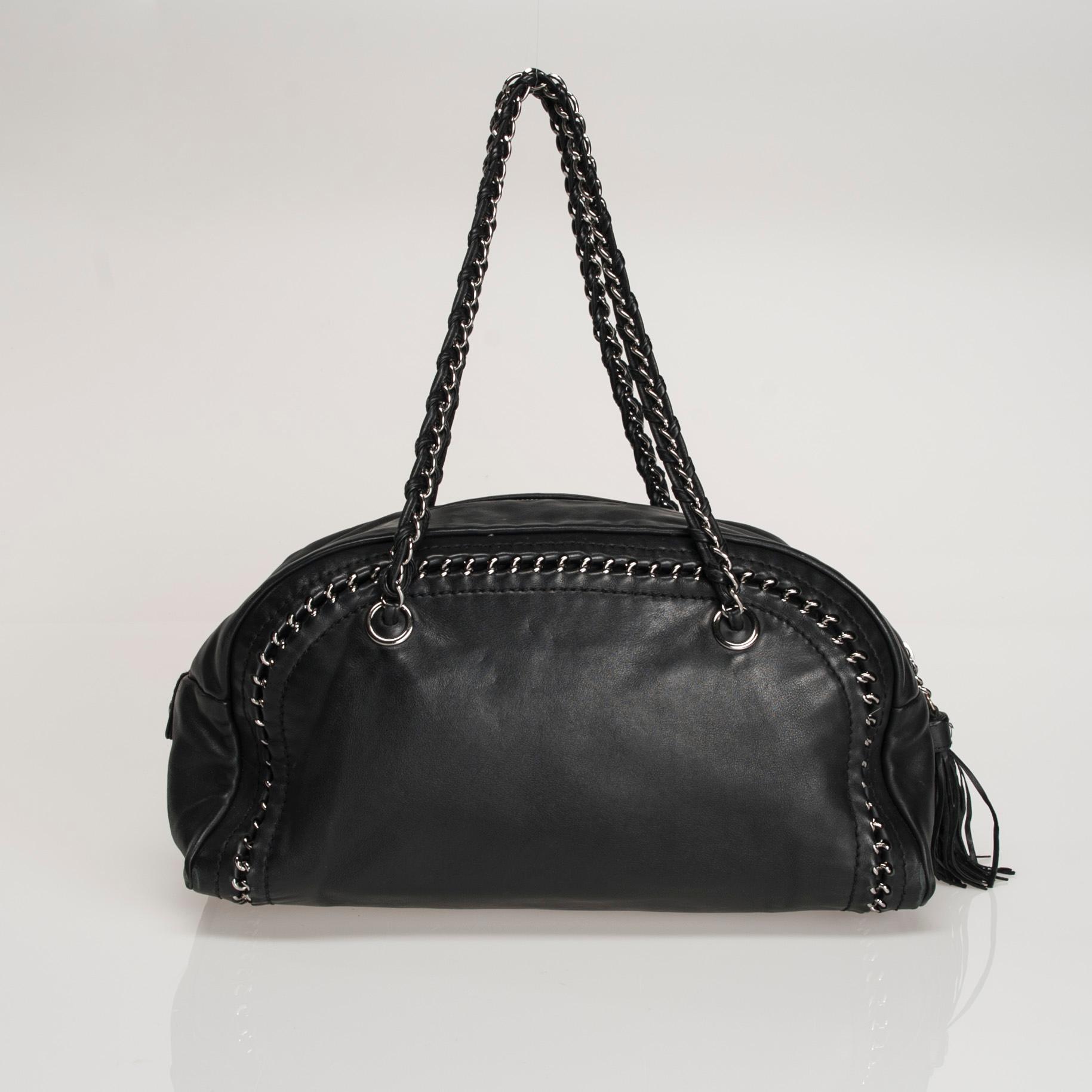VÄSKA, "Ligne Bowler", Chanel.