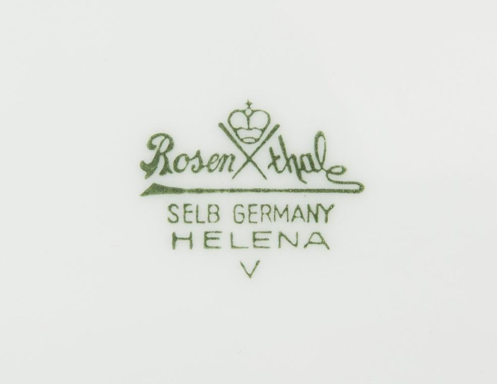 SERVIS ca 66 dlr Rosenthal Tyskland 1900-talets mitt porslin.