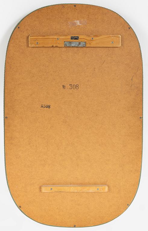 Otto Schulz, spegel, modell 308, Swedish Modern, Boet, 1940-tal.