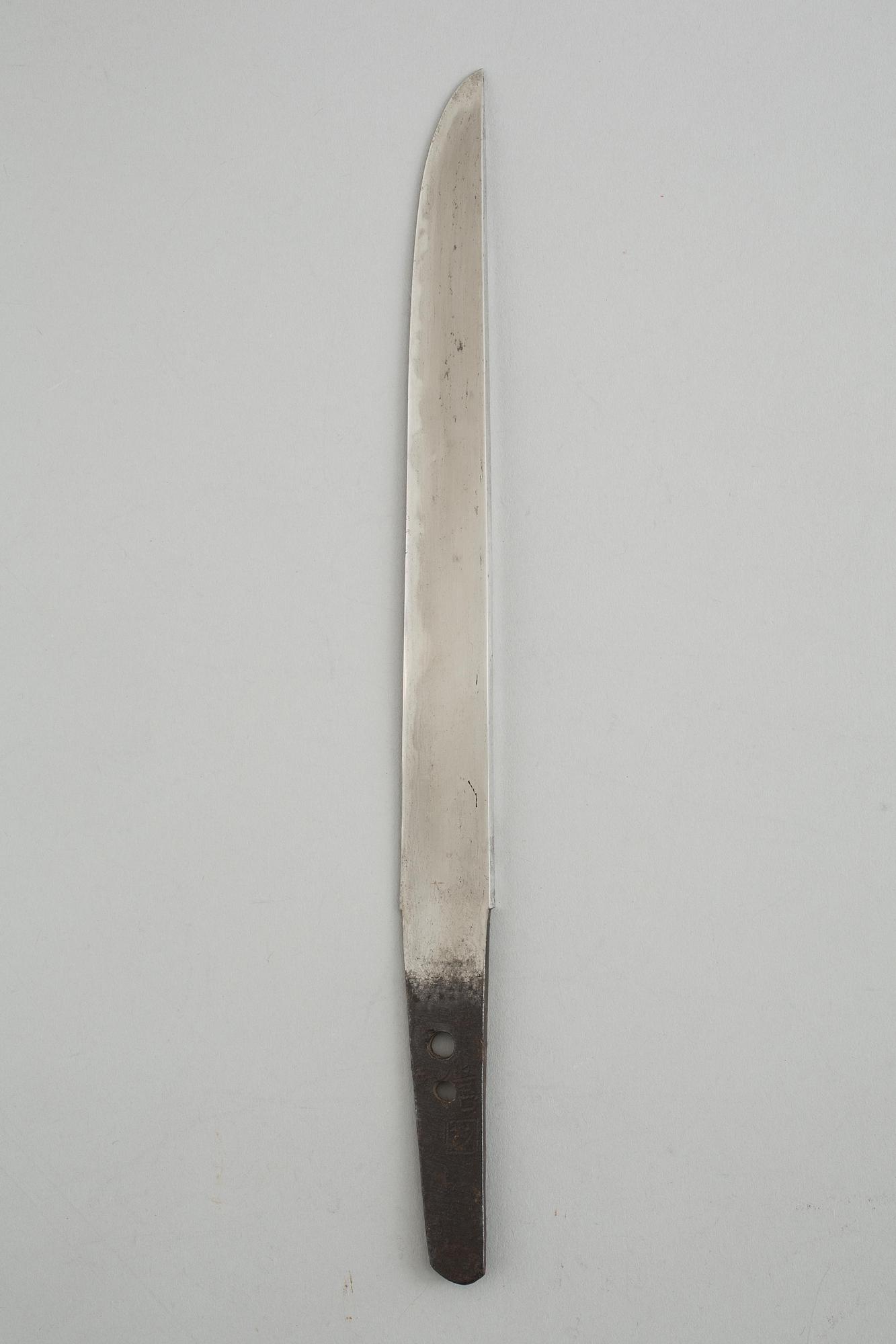 KNIV, Japan, Nobukuni, signerat, 1400-tal.