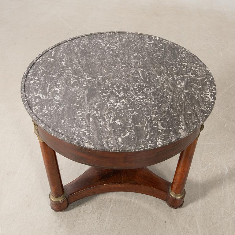 Salon table in the Empire style, circa 1900.