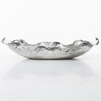 Bowl, silver, Italy, mid-20th century.