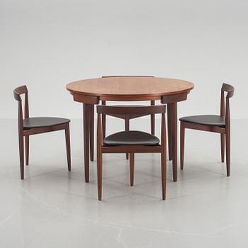 MATGRUPP, 5 delar, Hans Olsen, Frem Röjle, Danmark, stämpelmärkta.