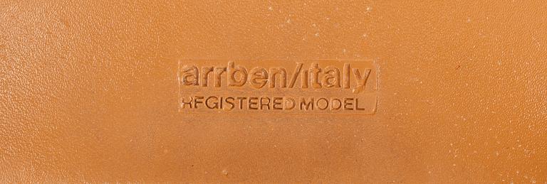 KARMSTOLAR, ett par, Arrben, Italien, stämpelmärkta, 1900-talets slut.