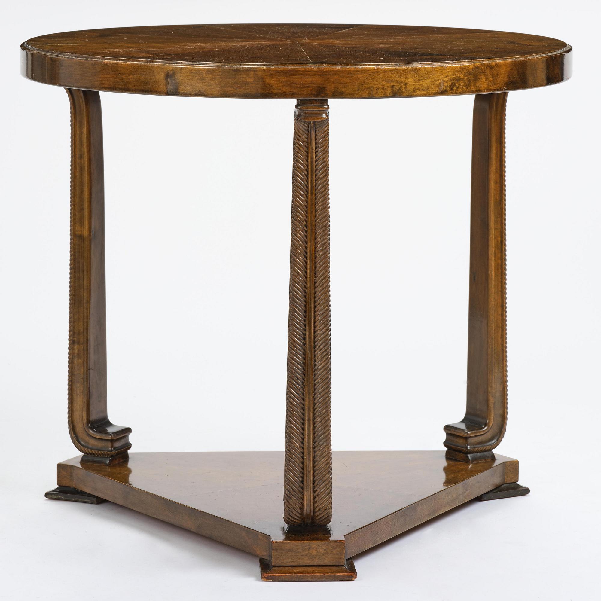 Axel Einar Hjorth, a "Louis" table, Nordiska Kompaniet, 1944.