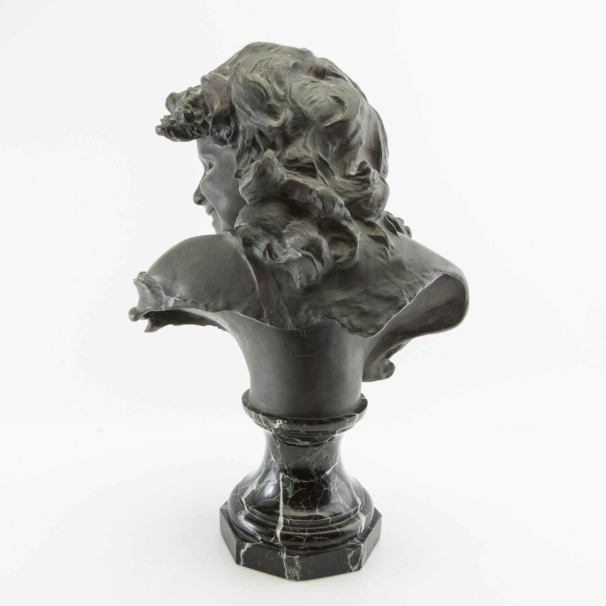 Jean-Antoine Injalbert, skulptur "L'enfant rieur".