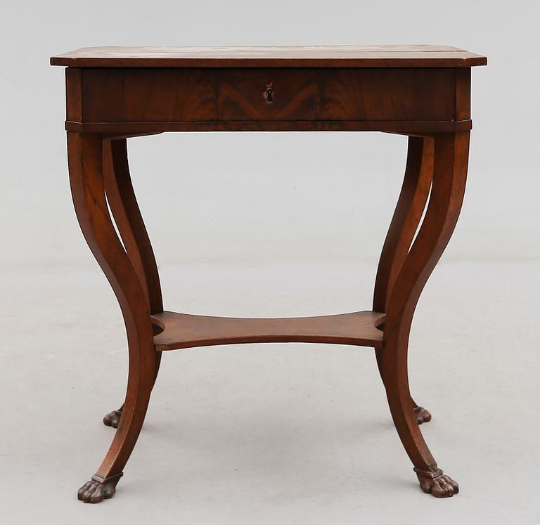 DAMARBETSBORD, senempire, 1800-talets mitt.