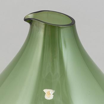 A glass vase by Kjell Blomberg from Gullaskruf, 1960's.