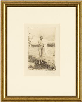 Anders Zorn, "Dalälven".