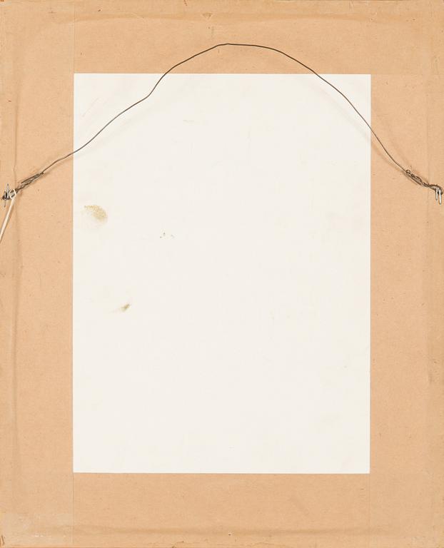 Olli Lyytikäinen, tusch, signerad och daterad 1985.