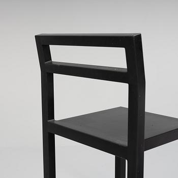 Boris Berlin/Poul Christiansen, a set of six 'Non' chairs, Komplot design, Källemo, 21st century.