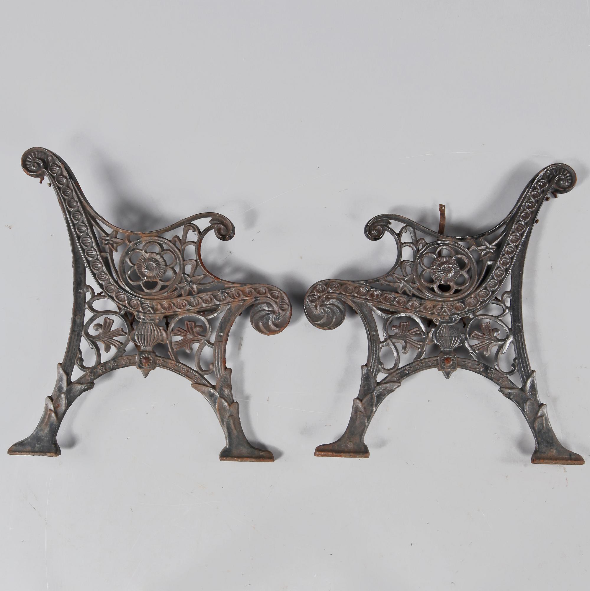 GAVLAR TILL TRÄDGÅRDSSOFFA, 1900-talets andra hälft.