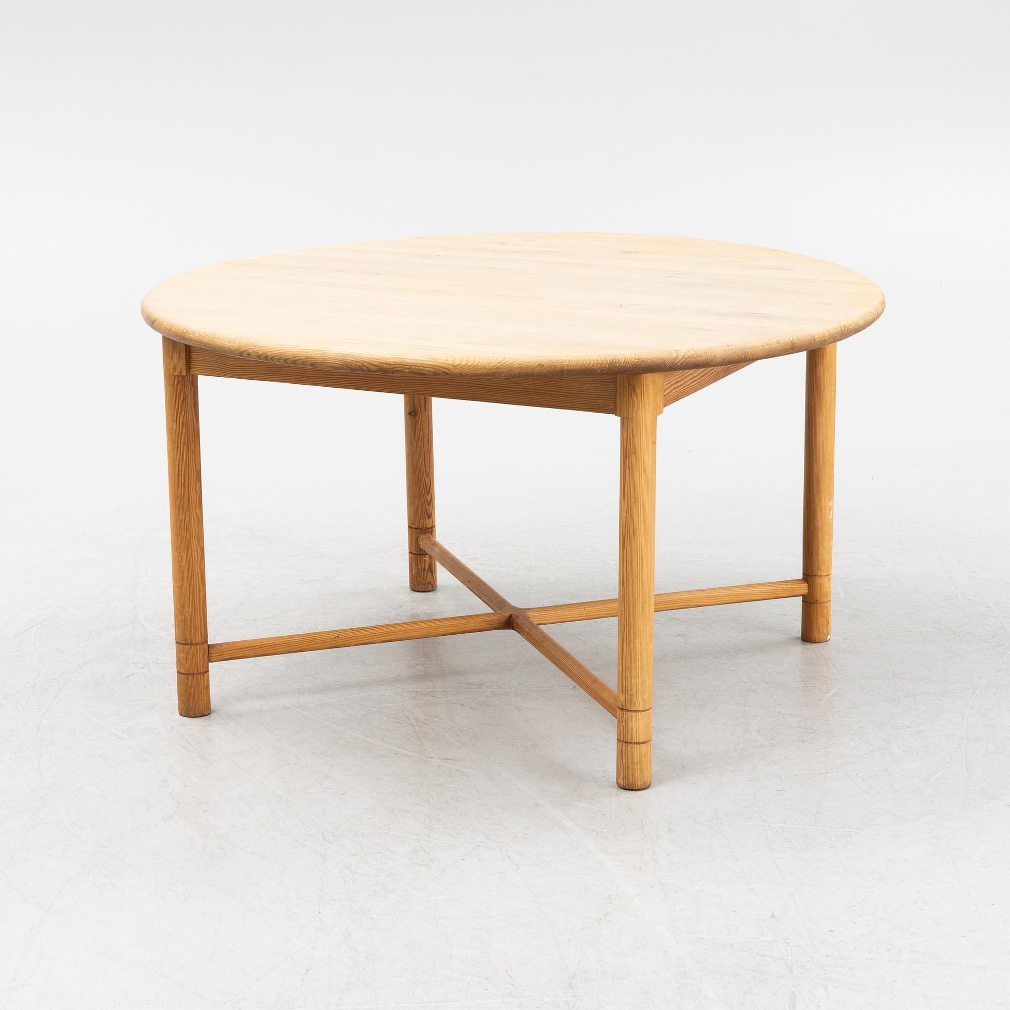 Margareta Åberg, a pine coffee table, mid/second half of the 20th century.