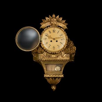 VÄGGPENDYL, gustaviansk stil, 1900-tal.