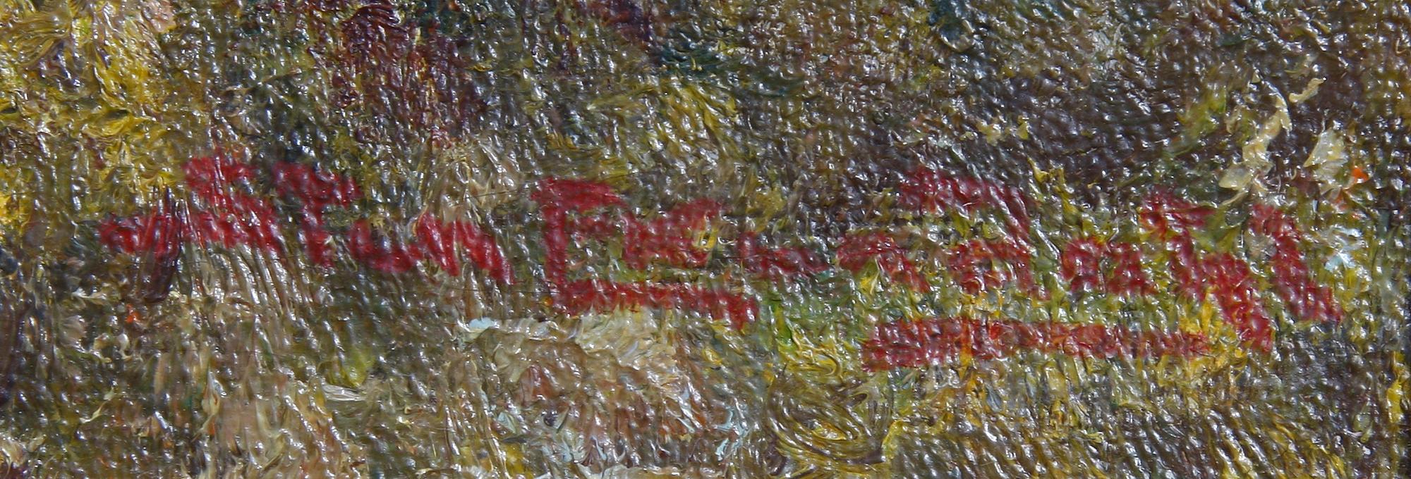 STEN EKENDAHL, olja på duk, sign.