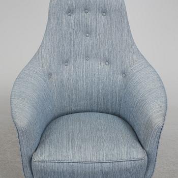 KERSTIN HÖRLIN-HOLMQUIST, fåtölj, "Stora Adam", Nordiska Kompaniet, 1960-tal.