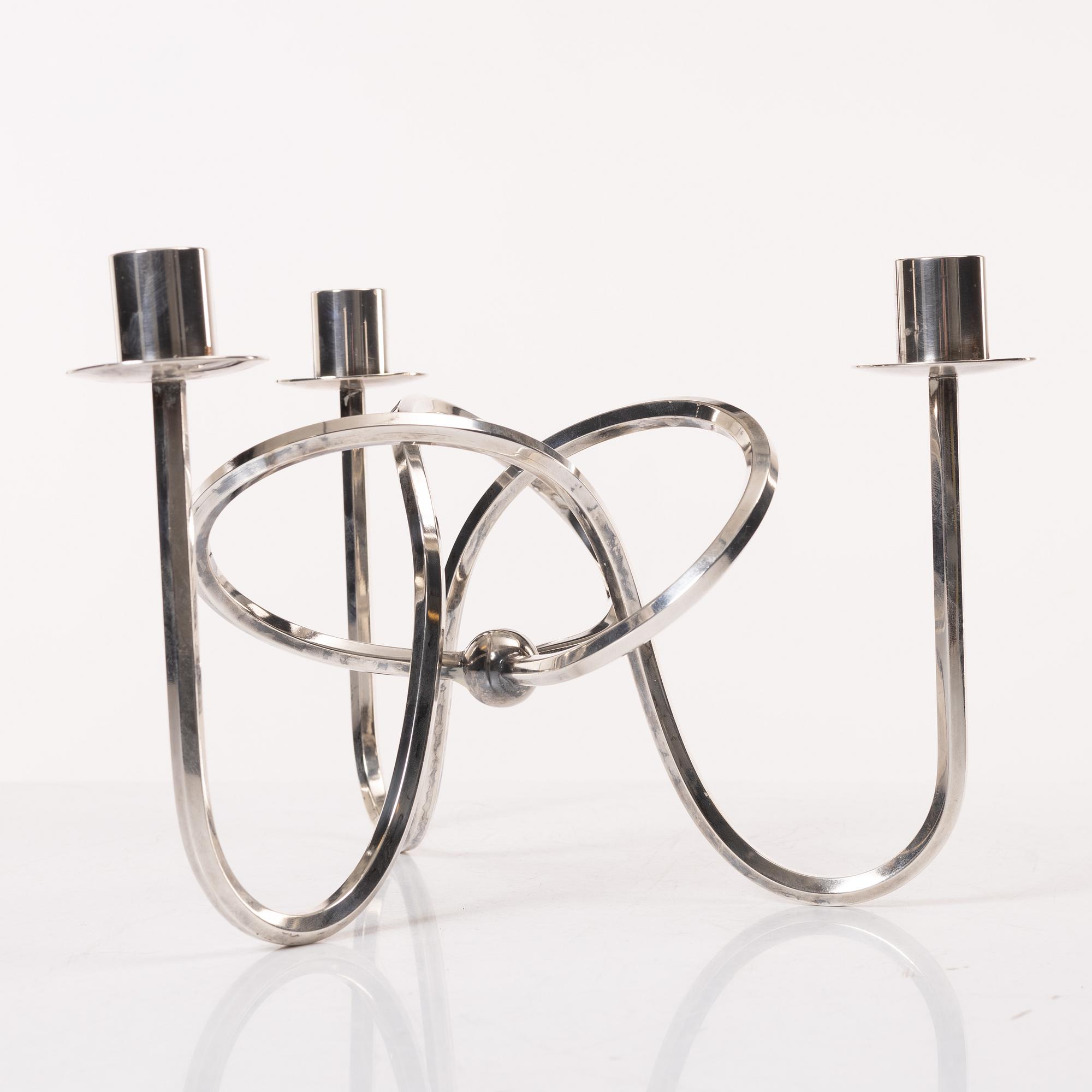 Josef Frank, a 'Vänskapsknuten' candelabrum, Svenskt Tenn.