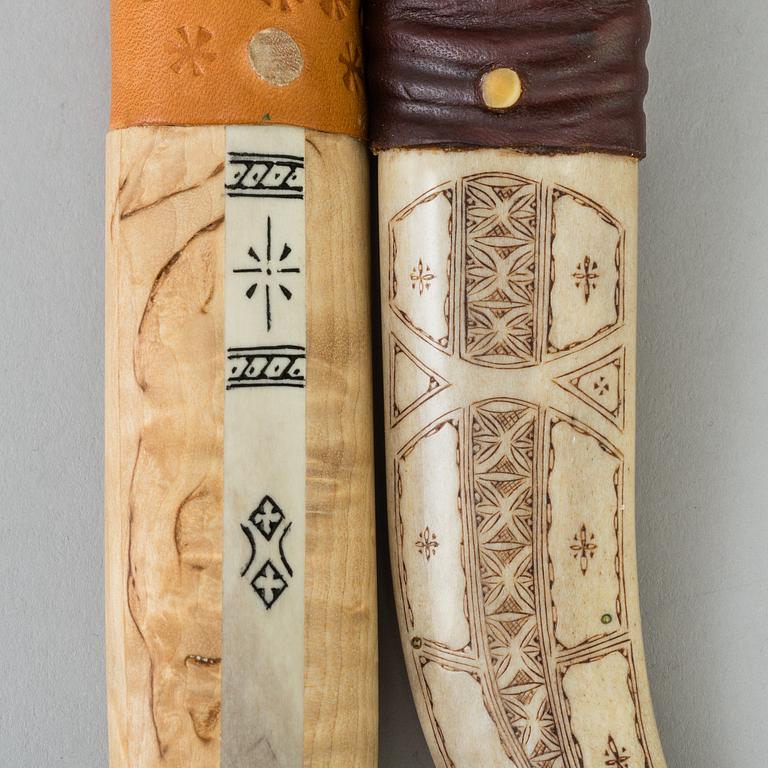 SAMEKNIVAR, 2 st, 1900-talets slut.