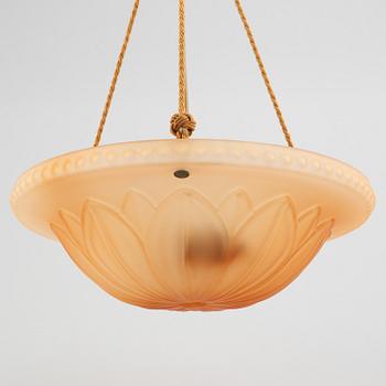 Harald Notini, a ceiling lamp, model "10074", Arvid Böhlmarks Lamp Factory, 1930s.