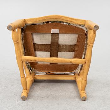 Stol, gustaviansk, sent 1700-tal.