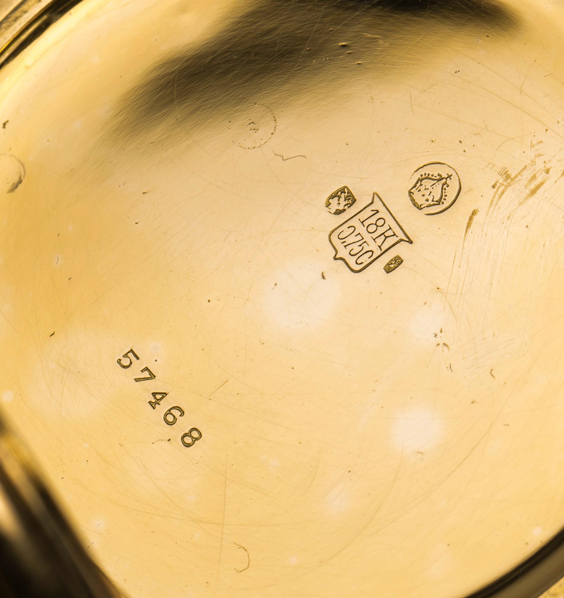 FICKUR, guld 18 k. vikt ca 116 g.