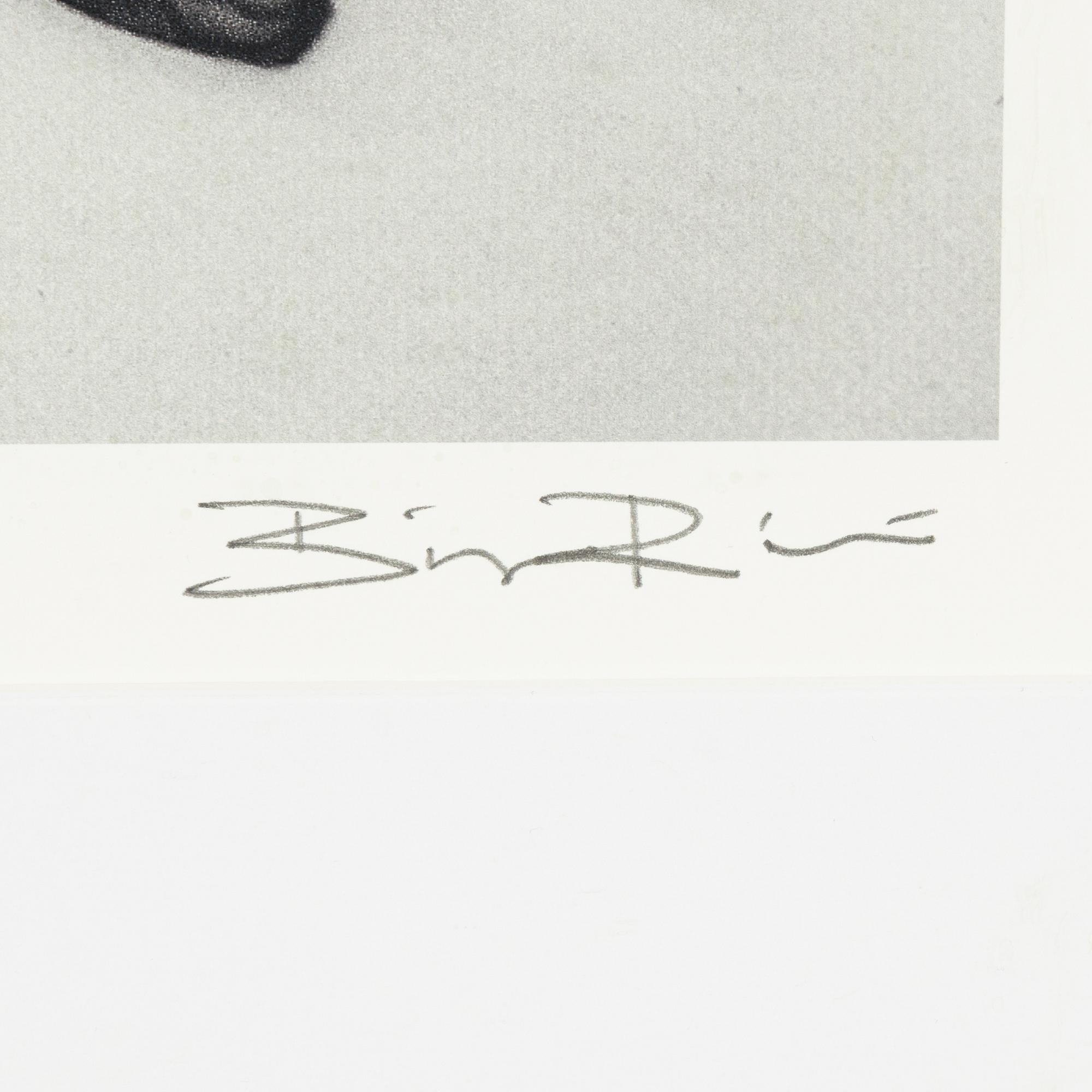Bingo Rimér, pigment print, signerat 10/18.