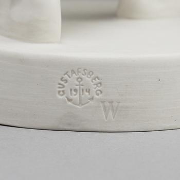 TWO PARIAN FIGURES, Gustafsberg 1900 and 1914.