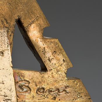 PAOLO BONI, brons, signerad.