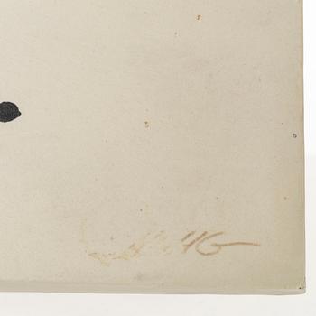 Claes Thell, three stoneware pieces, as well as a piece by Börje Skohg.